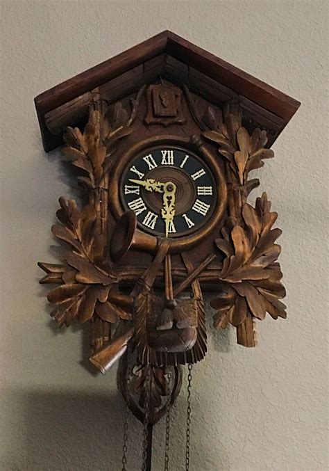 rare antique cuckoo clock